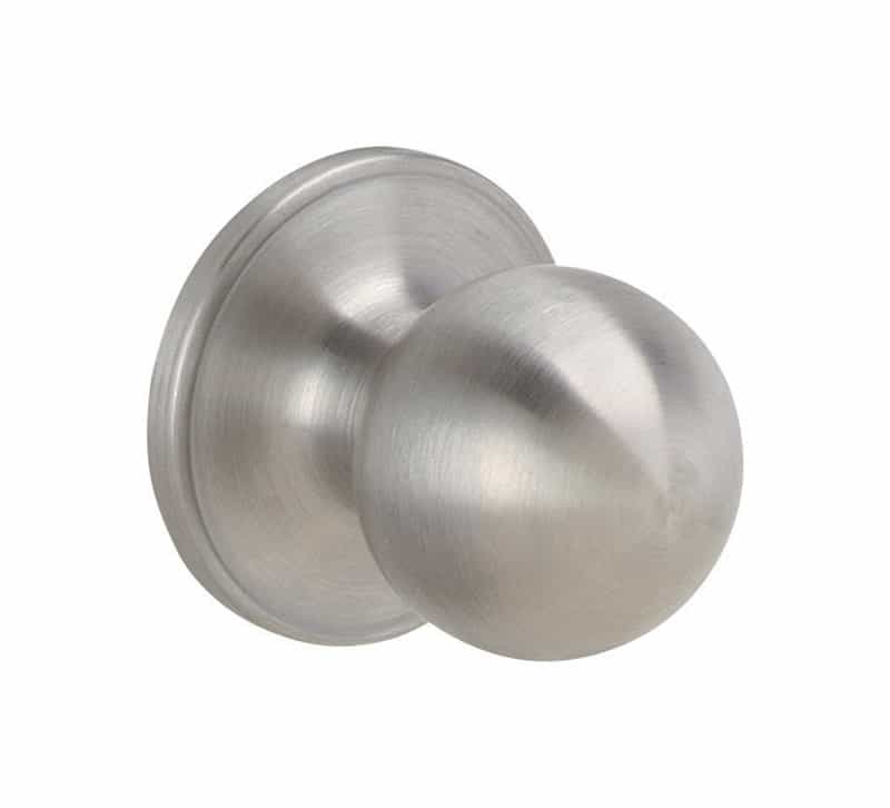 Schlage Dexter Corona Satin Nickel Brass Passage Door Knob 3 Right