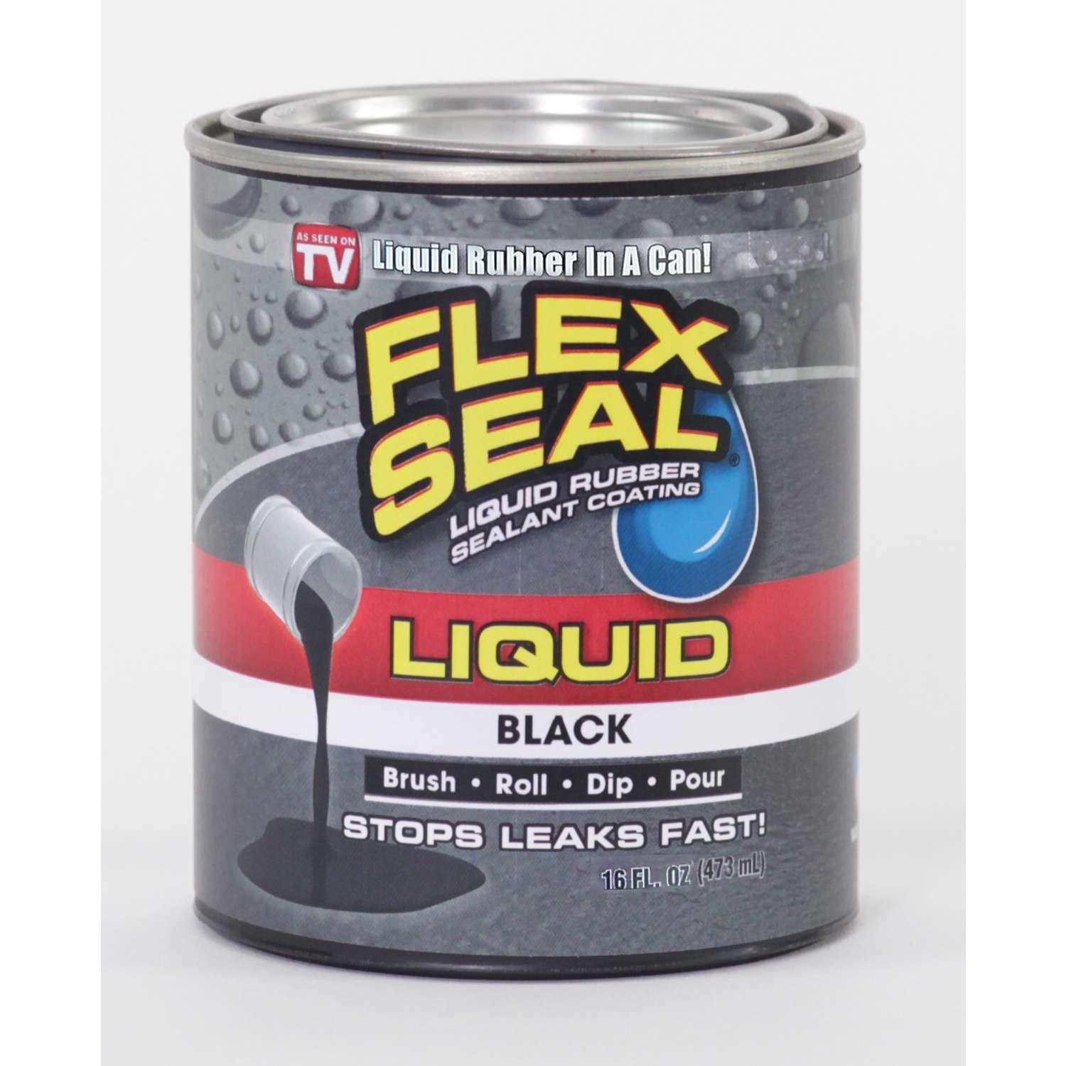 Flex Seal Satin Black Liquid Rubber Sealant Coating 1 pt. Ace Hardware