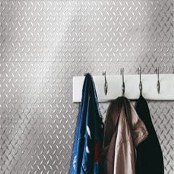 WallWear 8 in. W X 8 in. L Metallic Wall Tile 9 pc