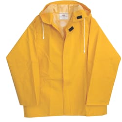Boss Yellow PVC-Coated Polyester Rain Jacket M