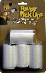 Poopy Pick Ups Plastic Disposable Pet Waste Bags 80 pk