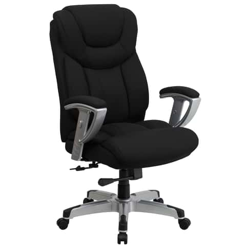 X-Chair X-Project Black Nylon Fabric Office Chair, Optional Headrest