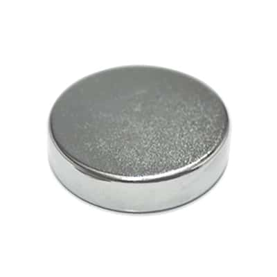 Master Magnetics 118 In Neodymium Super Disc Magnets 6 5 Lb Pull 35 Mgoe Silver 3 Pc Ace Hardware