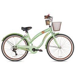 Margaritaville Coast Is Clear Women 26 in. D Cruiser Bicycle Mint Green