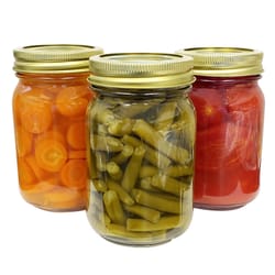 Anchor Hocking Regular Mouth Canning Jar 16 oz 12 pk