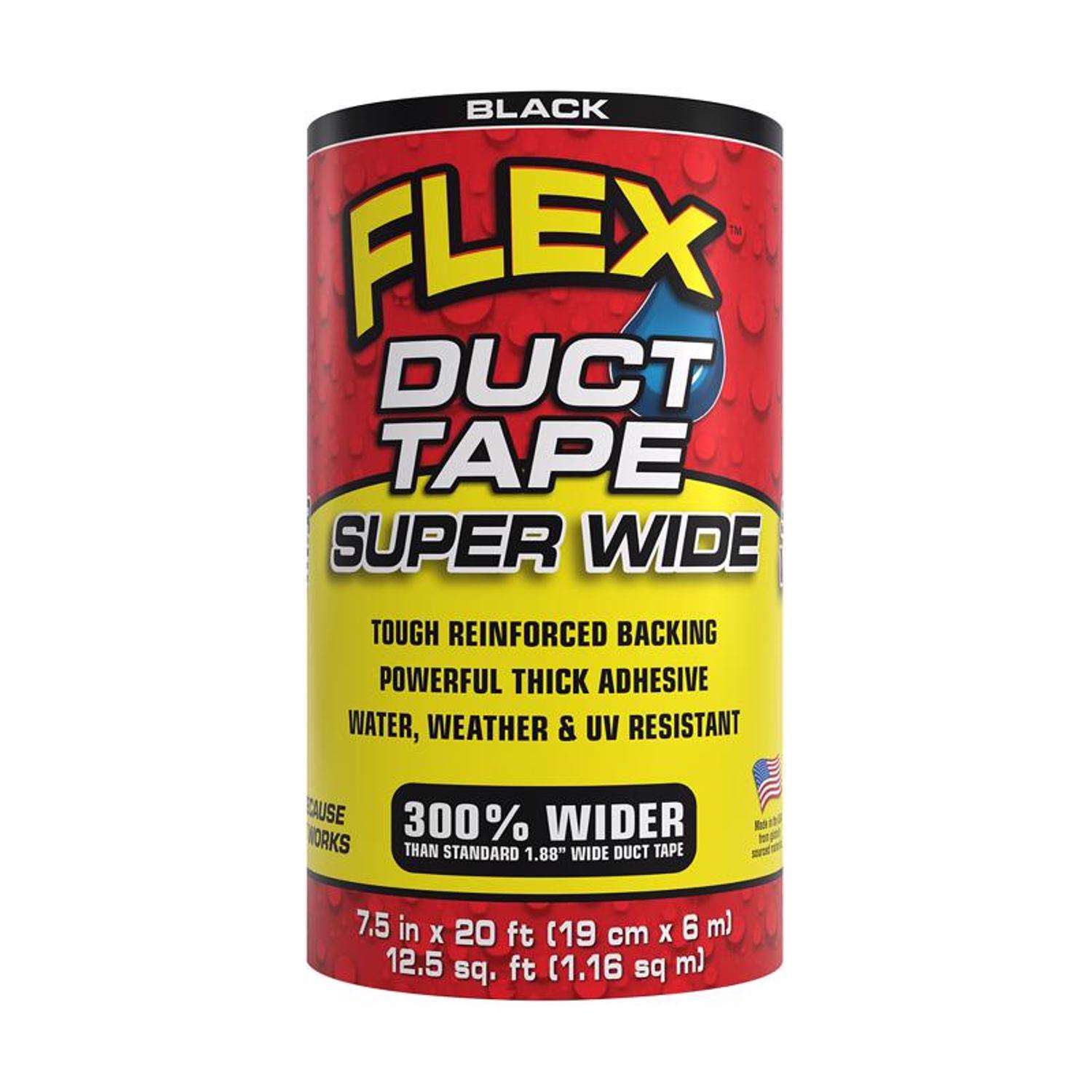Flex Seal Family of Products Flex Super Wide Duct Tape 7.5 in. W X 20