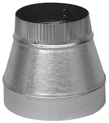 Imperial 10 in. D X 8 in. D Galvanized Steel Furnace Pipe Reducer