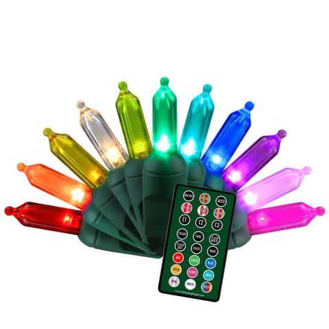 Pack x 2 Luces Led Navidad Multicolor a Pilas 10 m INSPIRA