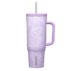 Corkcicle Cruiser 40 oz Forget Me Not BPA Free Insulated Straw Tumbler