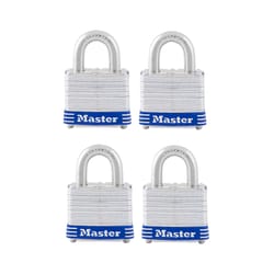 Master Lock 3008D 1-5/16 in. H X 1-5/8 in. W X 1-1/2 in. L Steel Double Locking Padlock Keyed Alike