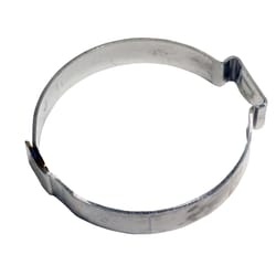 Apollo 1 in to 1 in. SAE 24 Silver Clamp Ring Stainless Steel Band