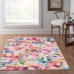 Linon Home Decor Alyea 7 ft. W X 5 ft. L Multi-Color Washable Polyester Area Rug