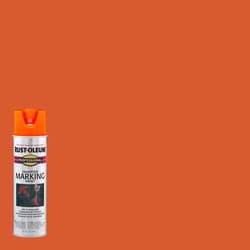 Rust-Oleum Professional Fluorescent Orange Inverted Marking Paint 15 oz