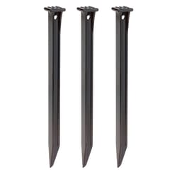 Master Mark 10 in. H Plastic Black Stake Kit