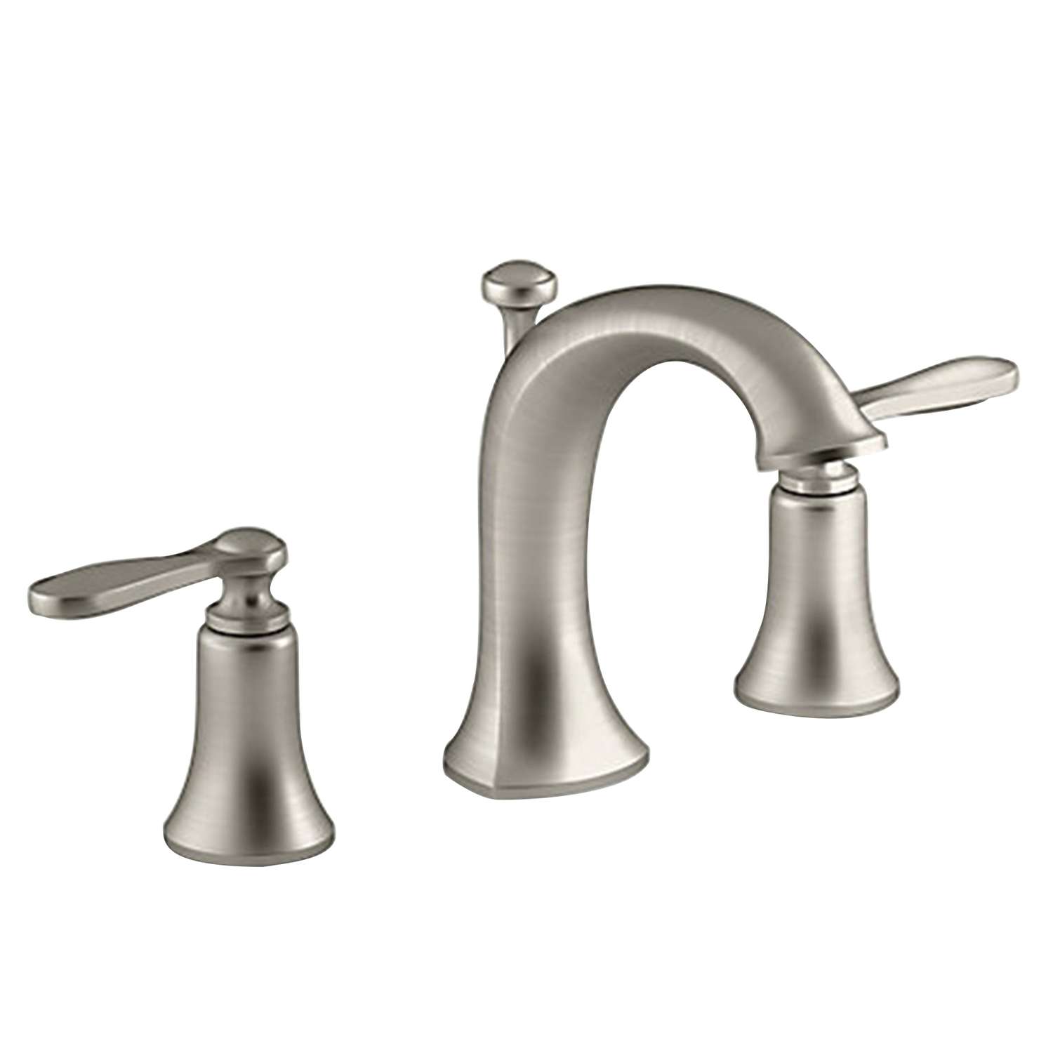 Kohler Brushed Nickel Widespread Bathroom Sink Faucet 816. in. Ace