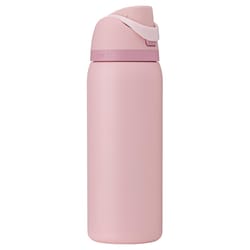 Owala FreeSip 40 fl. oz. Rose Quartz BPA Free Water Bottle with Spout Lid