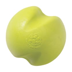 West Paw Zogoflex Green Jive Plastic Ball Dog Toy Large 1 pk