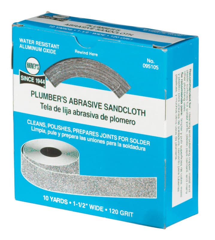 Wm Harvey Co 1-.50in. x 10 Yards E-Z Clean Abrasive Sandcloth  095105