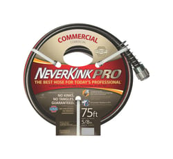 Teknor Apex NeverKink Pro 5/8 in. D X 75 ft. L Heavy Duty Contractor Grade Garden Hose