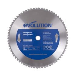 Evolution 15 in. D X 1 in. Tungsten Carbide Tipped Ferrous Metal Saw Blade 70 teeth 1 pk