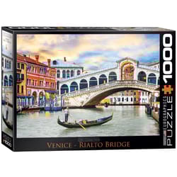 Eurographics Venice Rialto Bridge Jigsaw Puzzle Multicolored 1000 pc