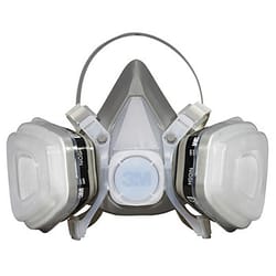 3M P95 Paint Spray and Pesticide Cup Disposable Respirator Gray L 1 pc