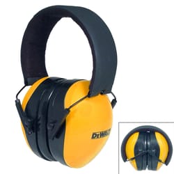 DeWalt 29 dB Plastic Ear Muffs Black/Yellow 1 pk