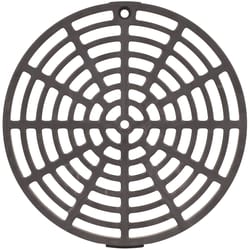 Sioux Chief 6-1/8 in. Natural Gray Round PVC Floor Drain Strainer