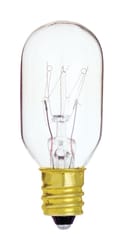 Satco 15 W T7 Specialty Incandescent Bulb E12 (Candelabra) Soft White 1 pk