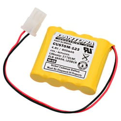 Dantona Ni-Cad AA 4.8 V 800 mAh Rechargeable Battery Custom-123 1 pk