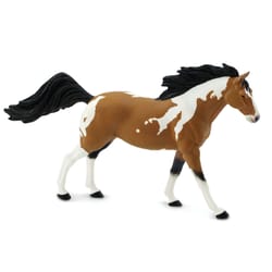 Safari Ltd. Winner's Circle Horses Pinto Mustang Stallion Toy Multicolored