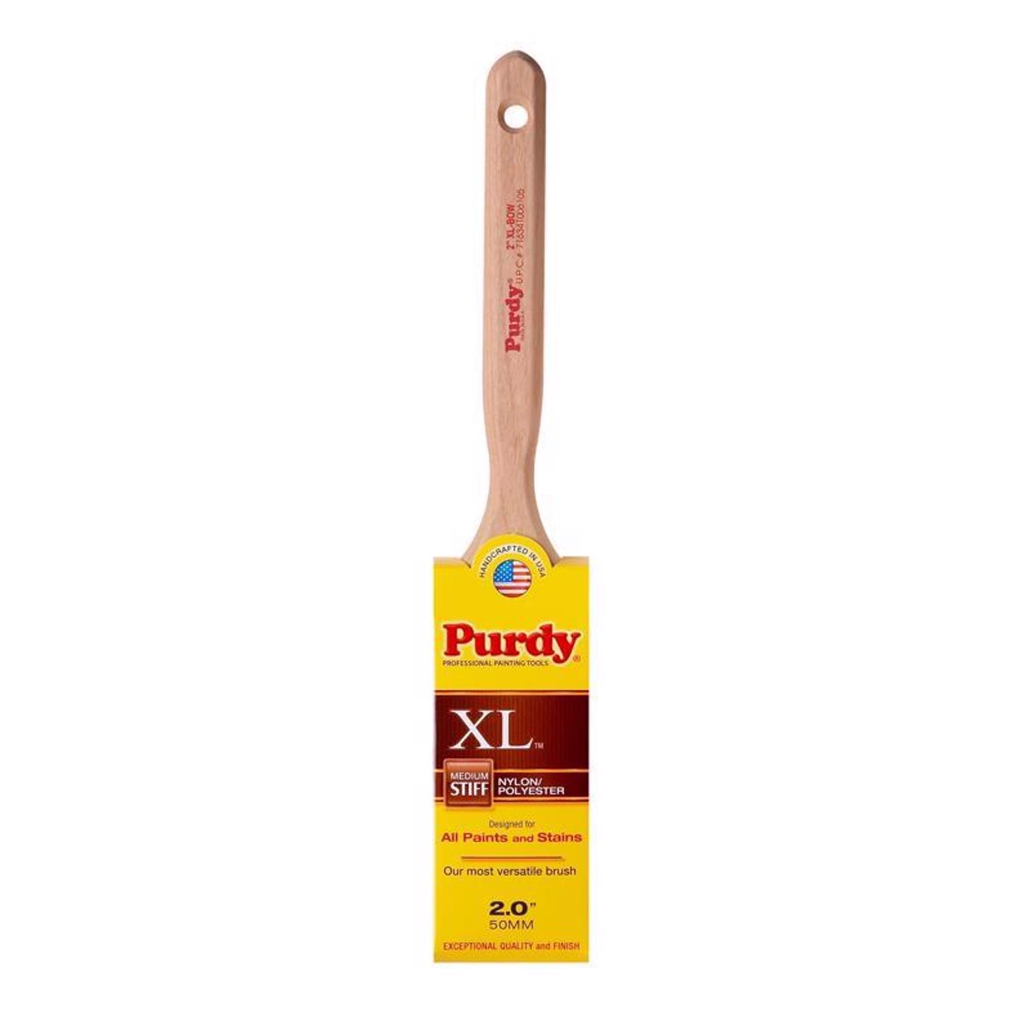 Photos - Putty Knife / Painting Tool Purdy XL Bow 2 in. Medium Stiff Flat Trim Paint Brush 144064320 