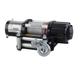 Keeper 55 ft. 4000 lb 1.6 HP Permanent Magnet Electric Automotive Winch