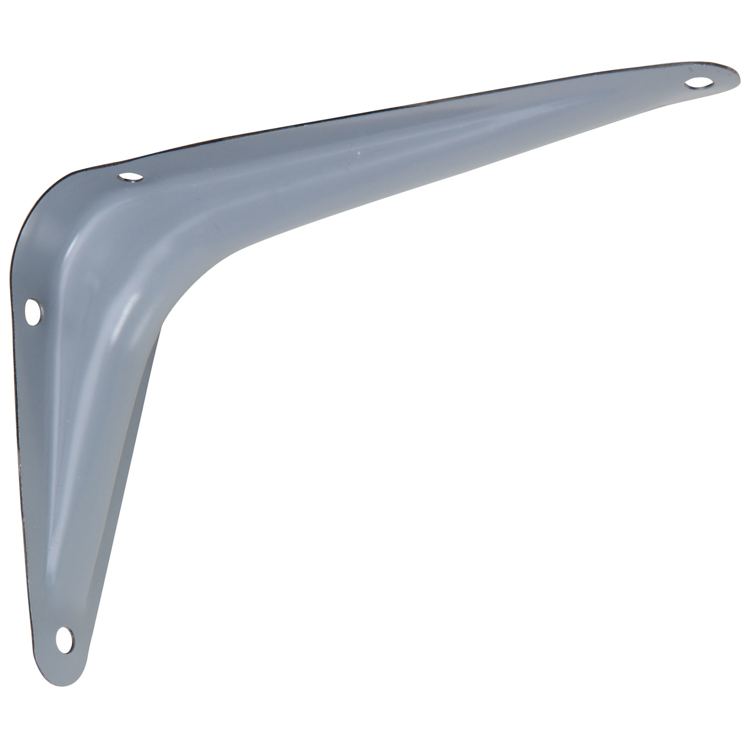 UPC 038613172609 product image for National Hardware Gray Steel Bracket Shelf | upcitemdb.com