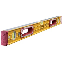 STABILA 32 in. Aluminum Type 196 Heavy Duty Level 3 vial