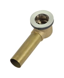 Danco 1-1/2 in. Galvanized Brass Strainer Assembly and Disposal Flange Set
