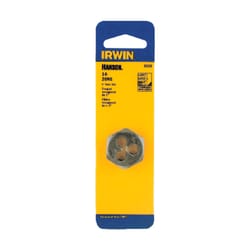 Irwin Hanson High Carbon Steel SAE Hexagon Machine Screw Die 14-20 1 pc