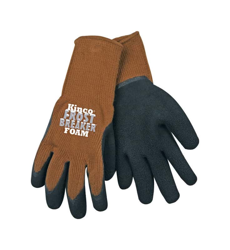 Kinco Men's Indoor/Outdoor Cold Weather Work Gloves Black M 1 pair