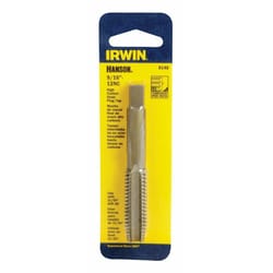 Irwin Hanson High Carbon Steel SAE Fraction Tap 9/16 in. 1 pc