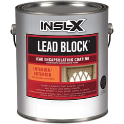 Insl-X Lead Block Eggshell White Water-Based Acrylic Lead Encapsulating Coating 1 gal