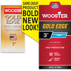 Wooster Gold Edge 3 in. Straight Varnish Brush