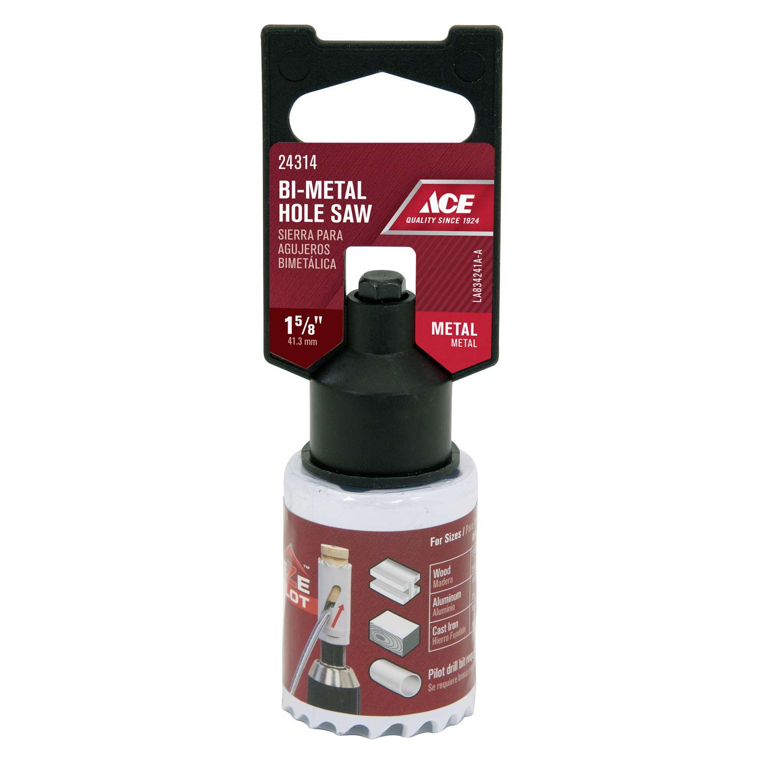 Ace 15/8 in. BiMetal Variable Pitch Hole Saw Ace Hardware