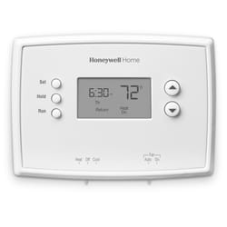 Honeywell Home Heating and Cooling Push Buttons Programmable Thermostat