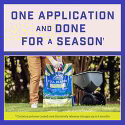 Pennington Full Season Weed & Feed Lawn Fertilizer For Multiple Grass Types 12000 sq ft