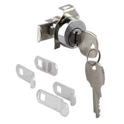 Prime-Line Nickel Steel Counter Clockwise Mailbox Lock