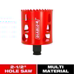 Diablo Snap-Lock Plus 2-1/2 in. Bi-Metal 2-3/8 in. L Hole Saw