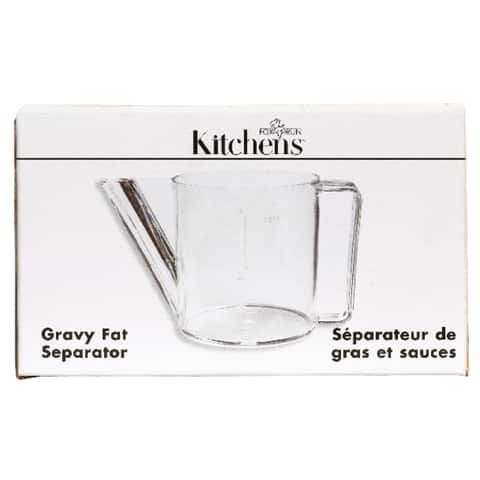 Sur La Table 4-Cup Fat Separator, Clear