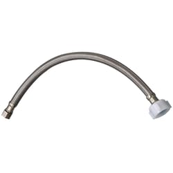 Plumb Pak EZ 3/8 in. Compression in. X 7/8 in. D Ballcock 16 in. Stainless Steel Toilet Supply Line