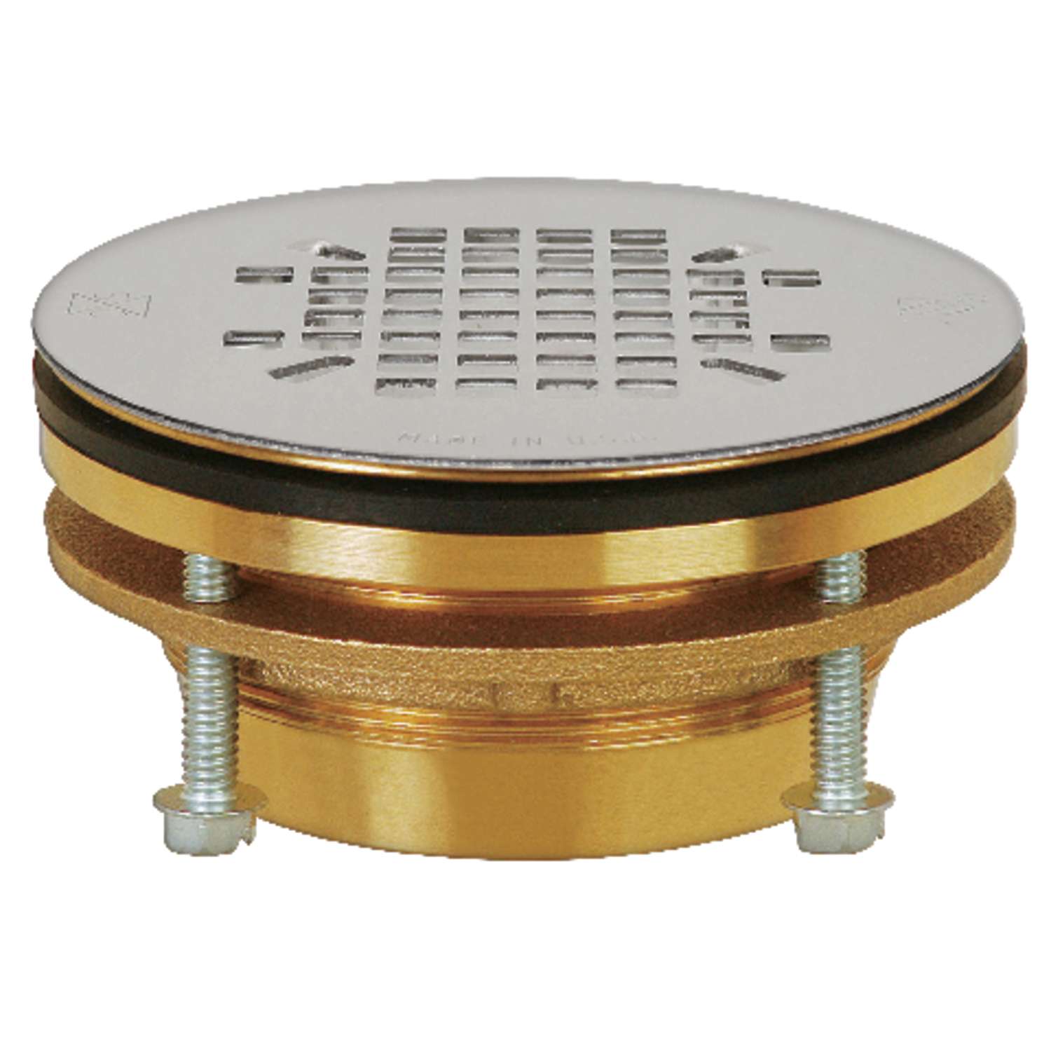 Sioux Chief JackRabbit 2 in. D Brass Shower Drain - Ace Hardware