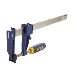 Irwin Quick-Grip 12 in. X 3 in. D Medium Duty Bar Clamp 1000 lb